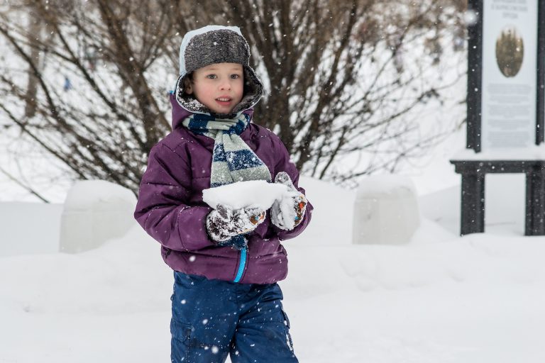 vestire i bambini in montagna