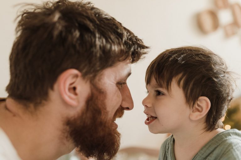 Giocare con il papà